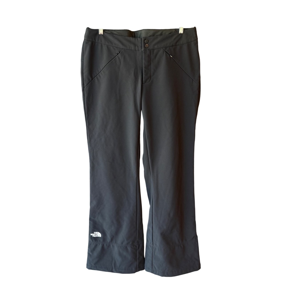 The North Face Apex Ski Snow Pants Women's Size XLarge Black Fleece Lined